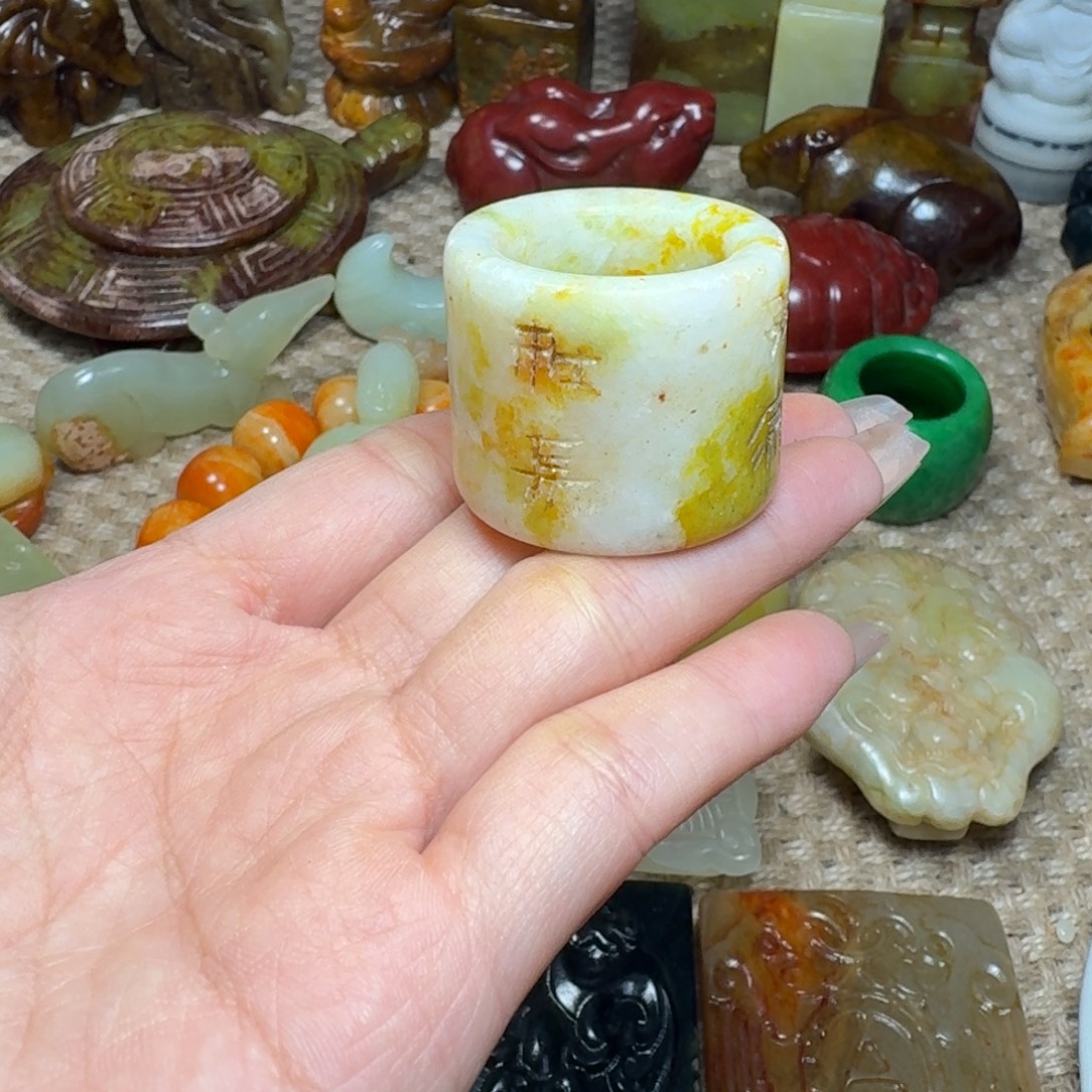 白玉菩提吊坠挂件