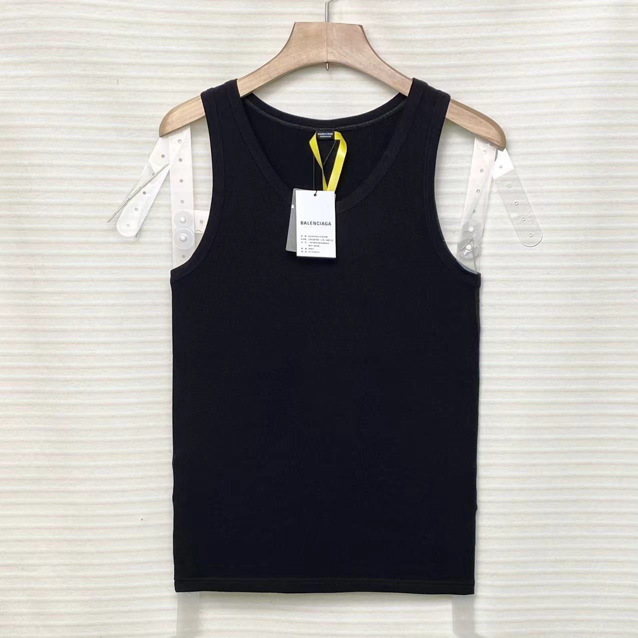 Balenciaga/巴黎世家 时尚 百搭 logo 背心/m码/新带吊/XG-Y19233