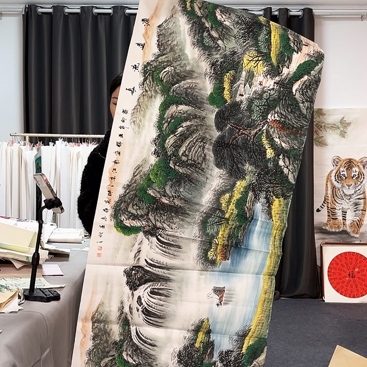 国画纯手绘图纯手绘