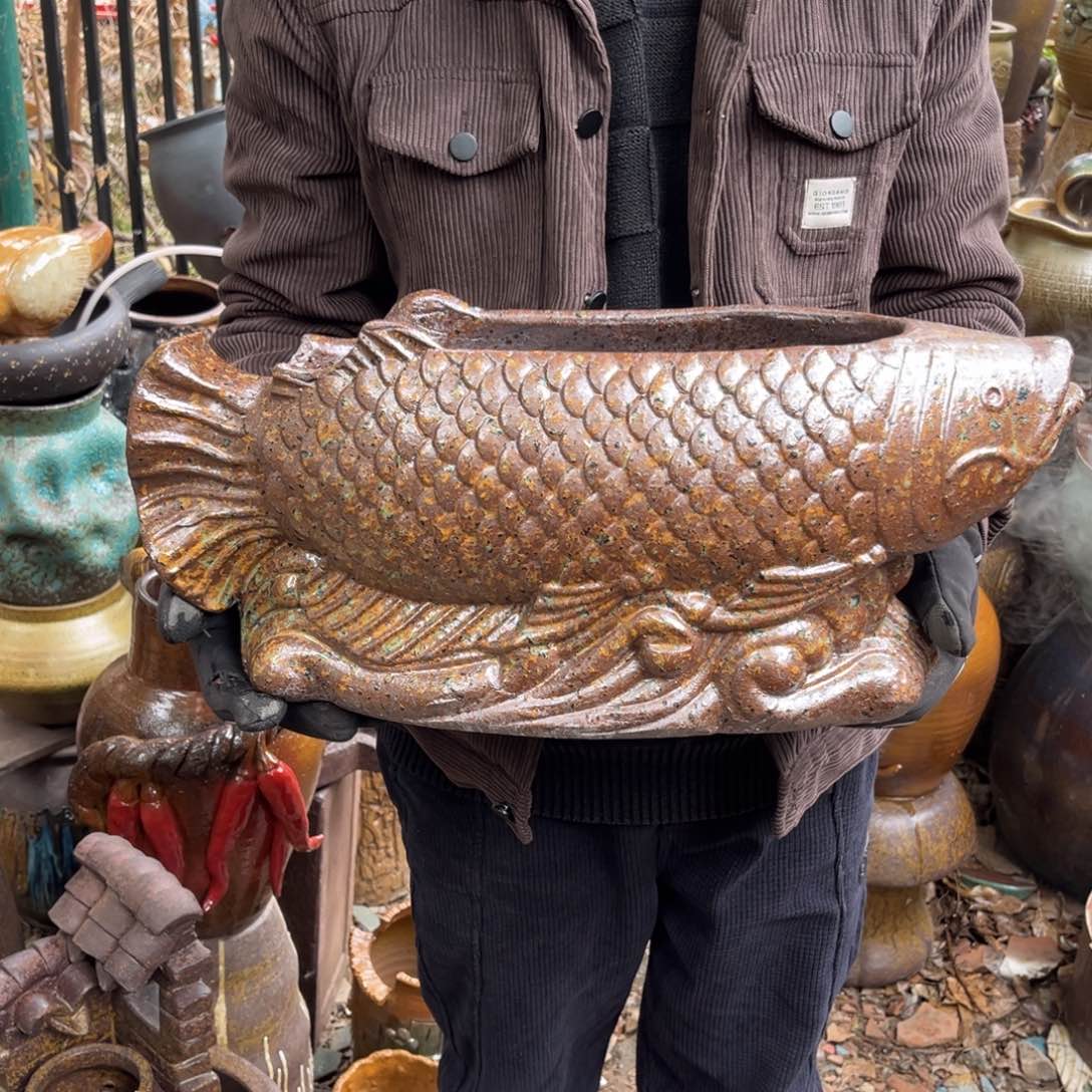 红陶高22长33宽14无孔瑕