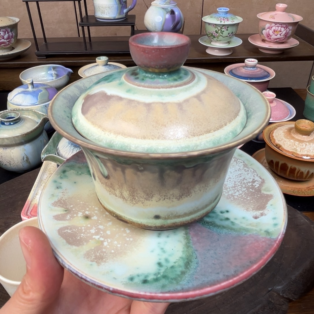 景德镇纯手工柴烧茶器