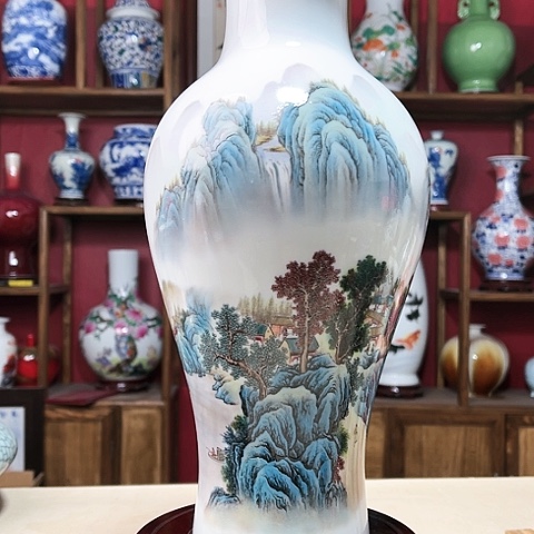 瓶景德镇陶瓷艺术品