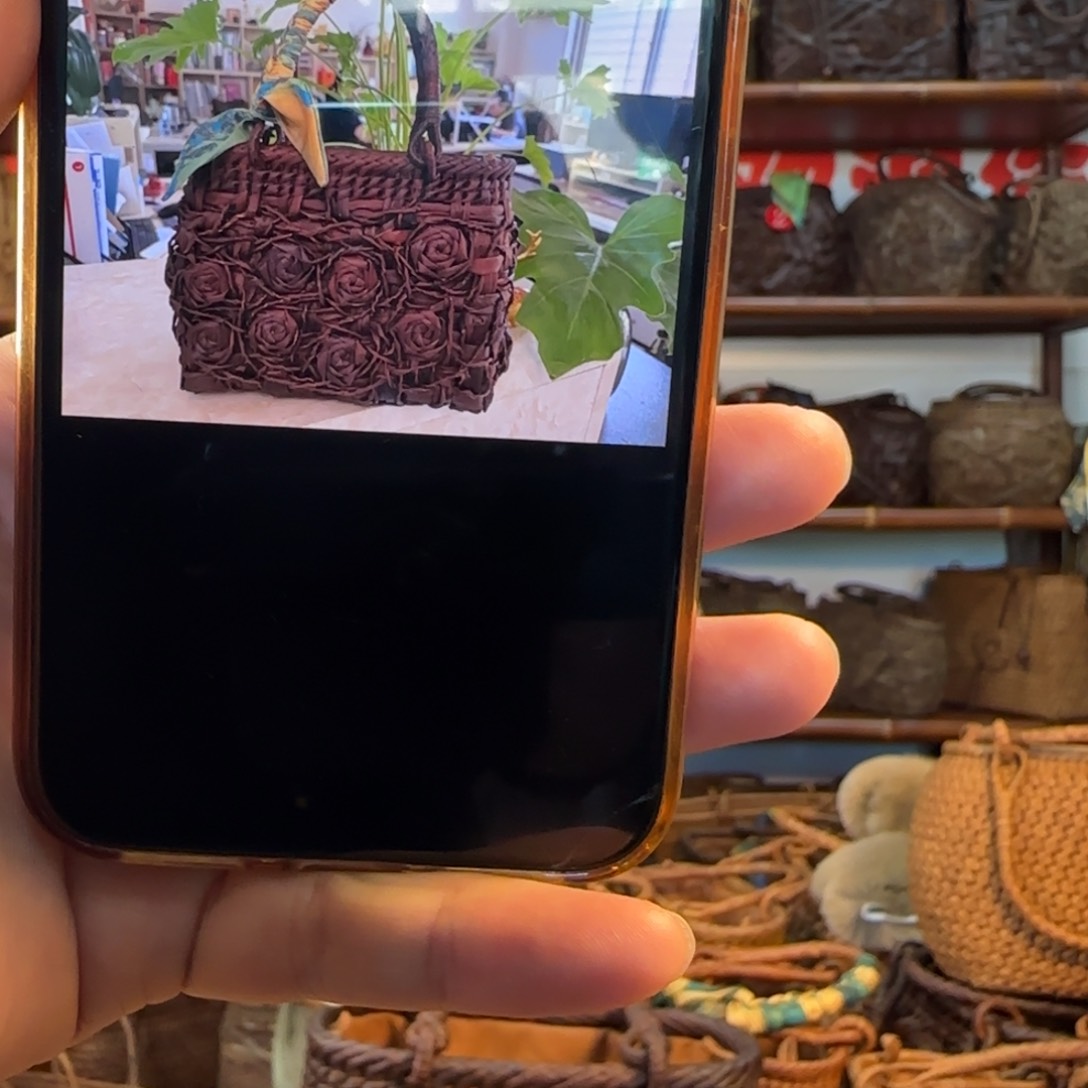 木垚*强哥竹艺中号满编玫瑰花中号