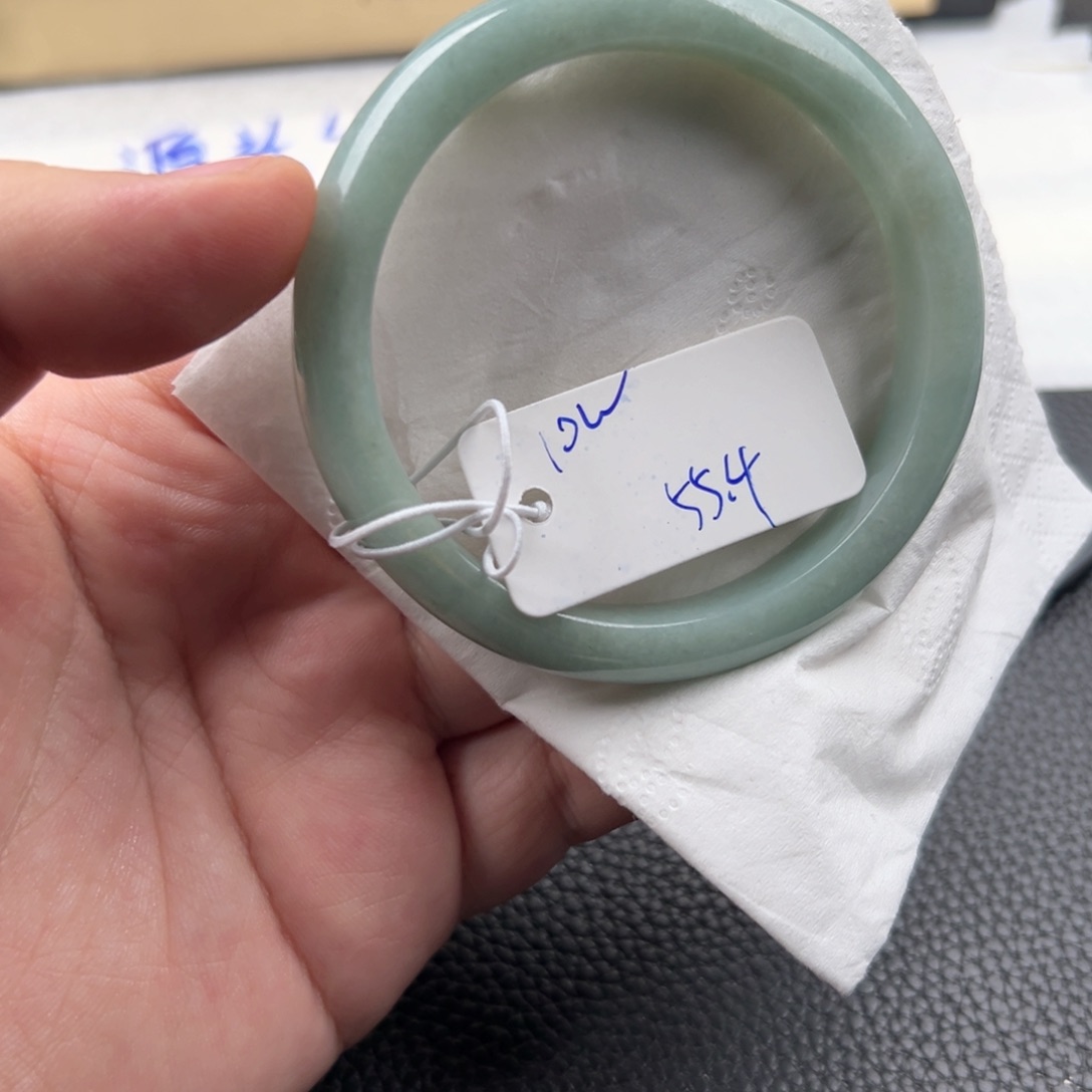 定制翡翠正圈55➕圈口未镶嵌