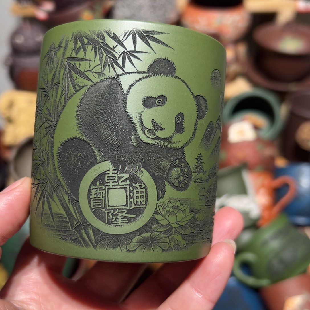 紫砂茶杯宜兴紫砂主人杯