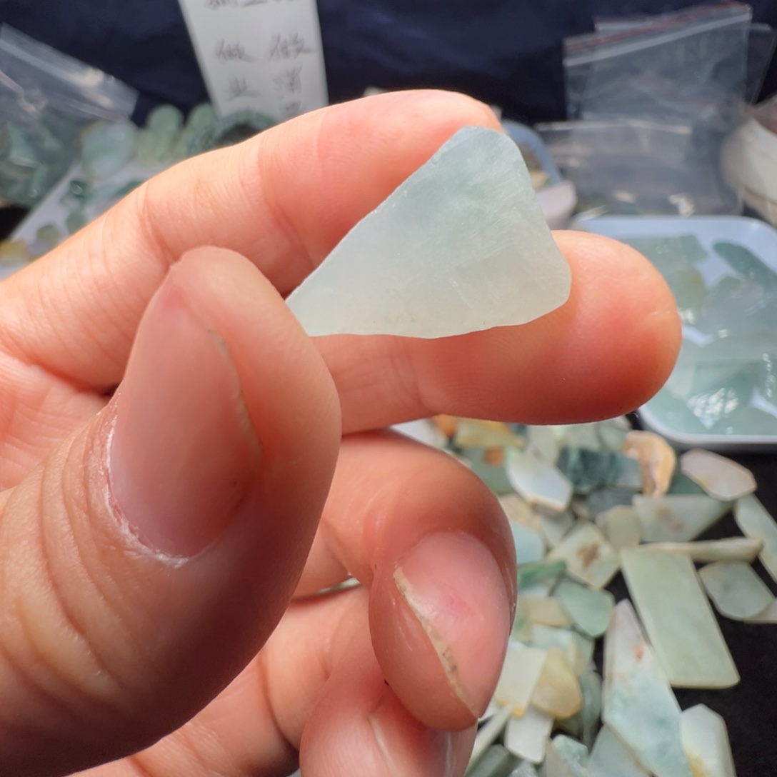 翡翠裸石缅甸翡翠A货