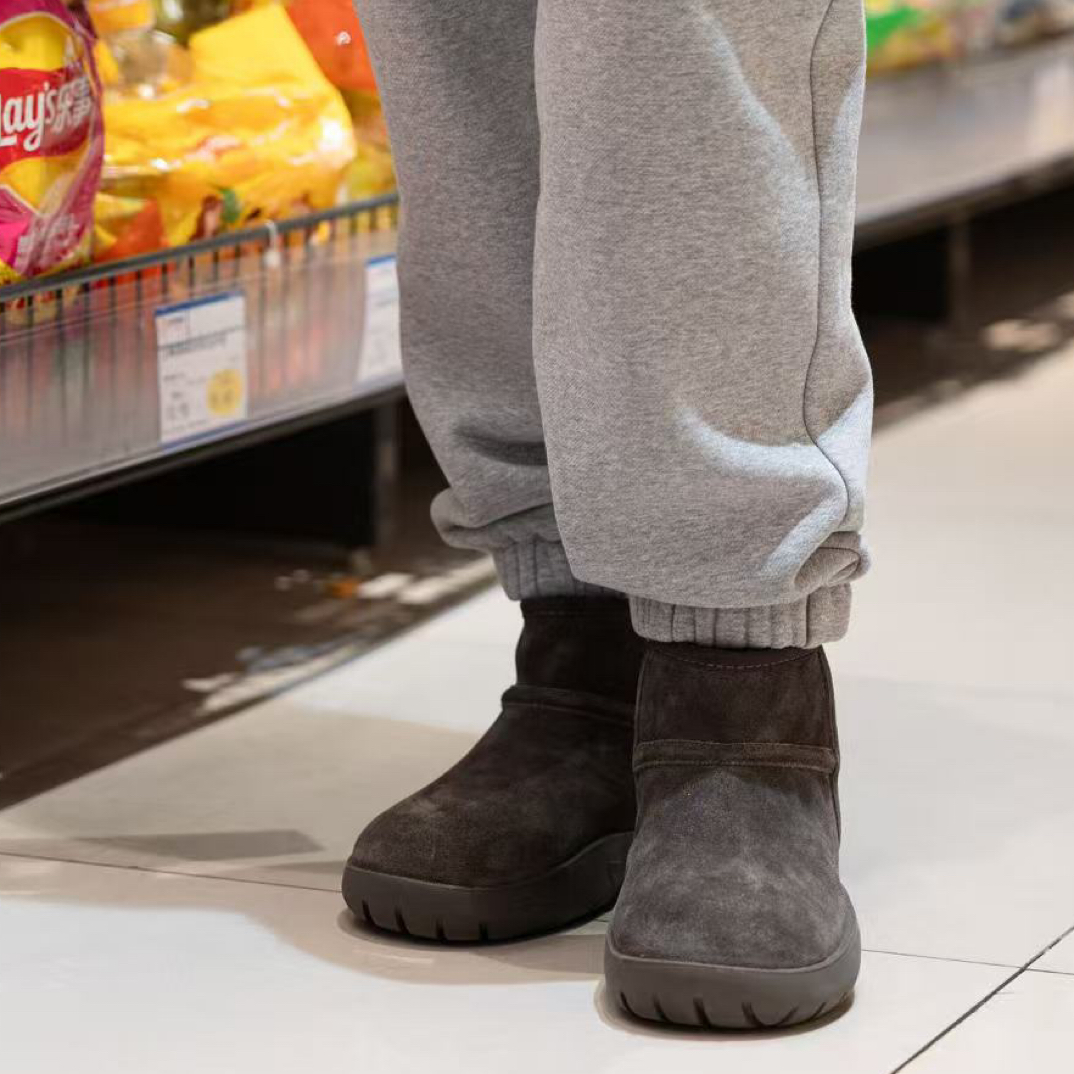 33-117【燕子优选】休闲百搭短款雪地靴