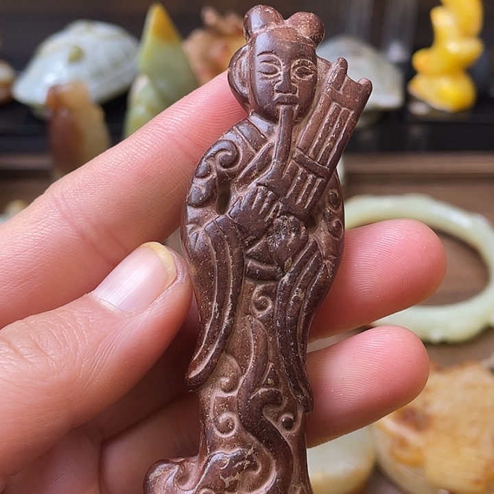 和田玉（糖玉）未镶嵌颈饰