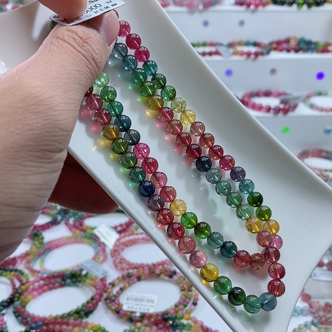 碧玺手链未镶嵌手链