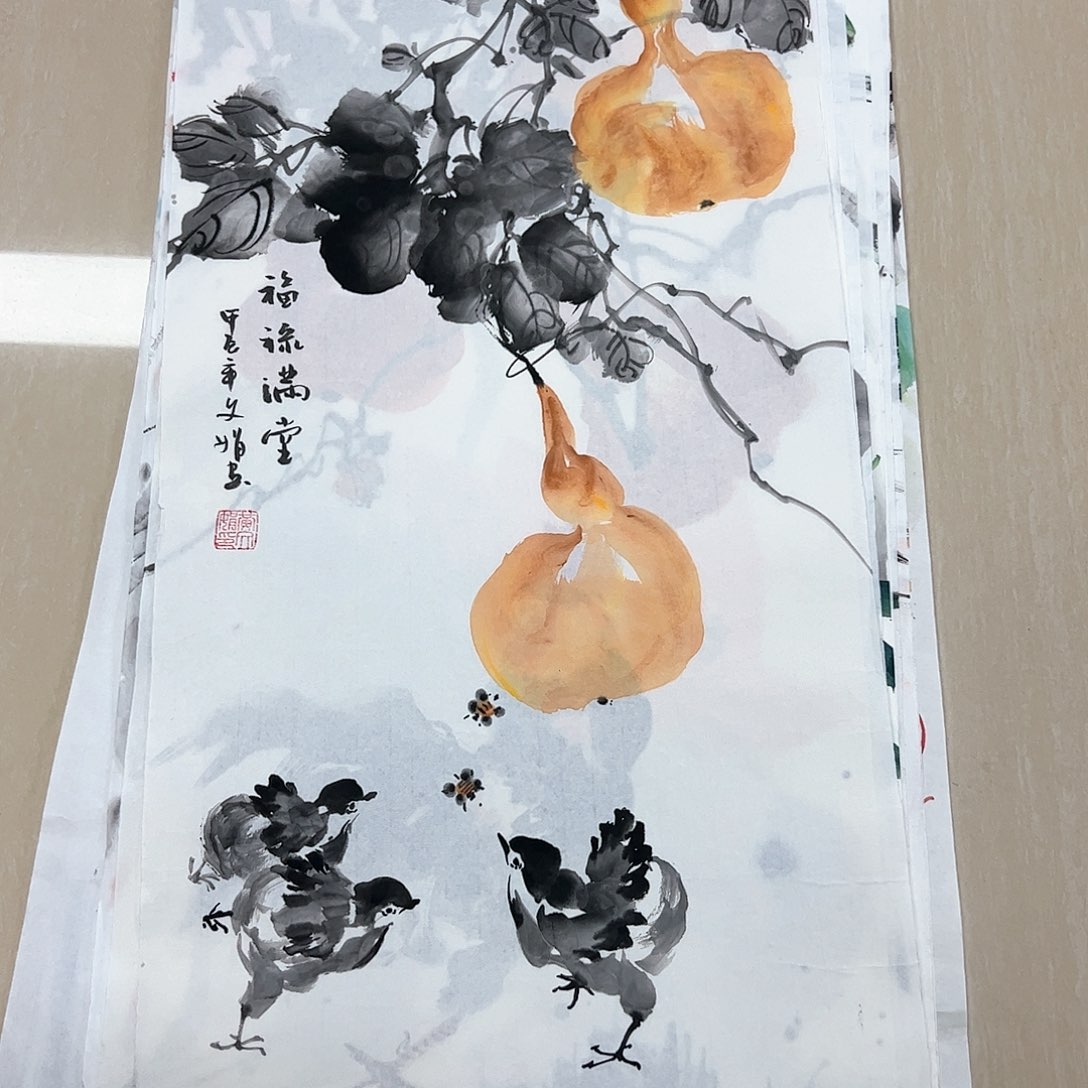 国画精品国画作品