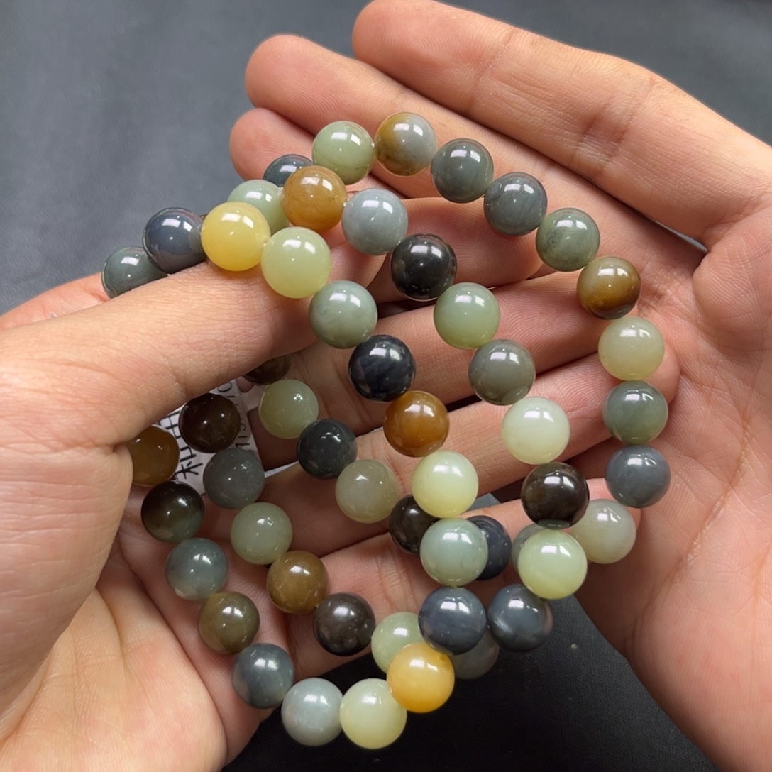 和田玉手链未镶嵌多样性拍一发一新疆楼兰手串卡10