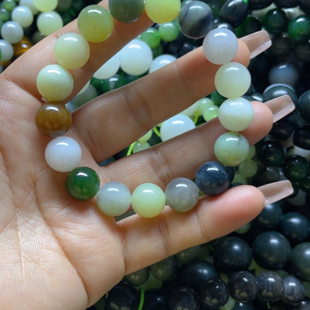 和田玉手链未镶嵌