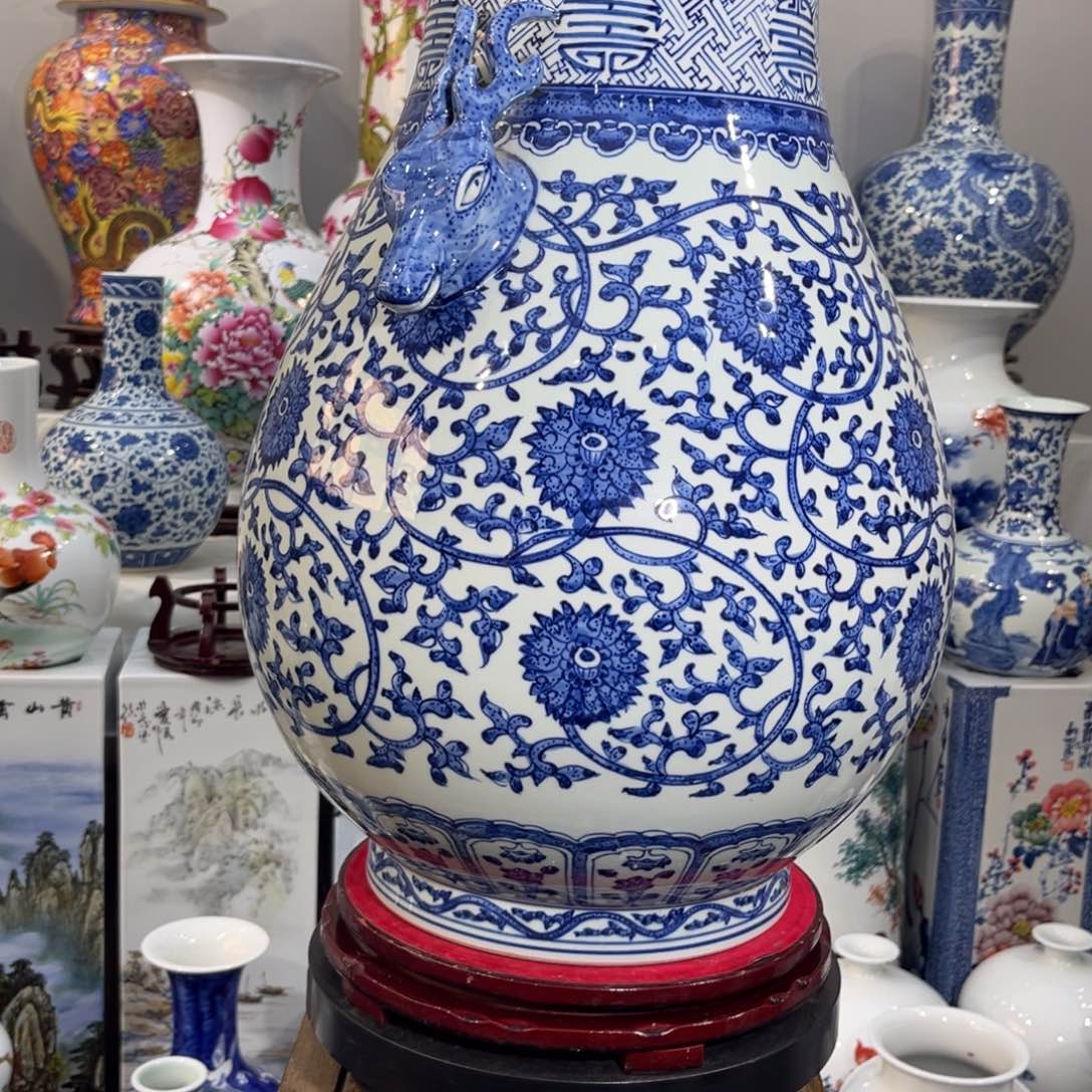 架***天景德镇陶瓷艺术品