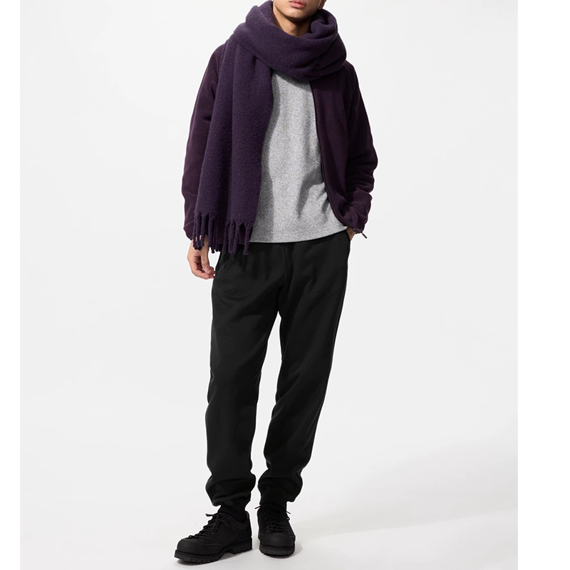 冬季自留款！男士常规款加绒加厚运动裤松紧腰裤子男