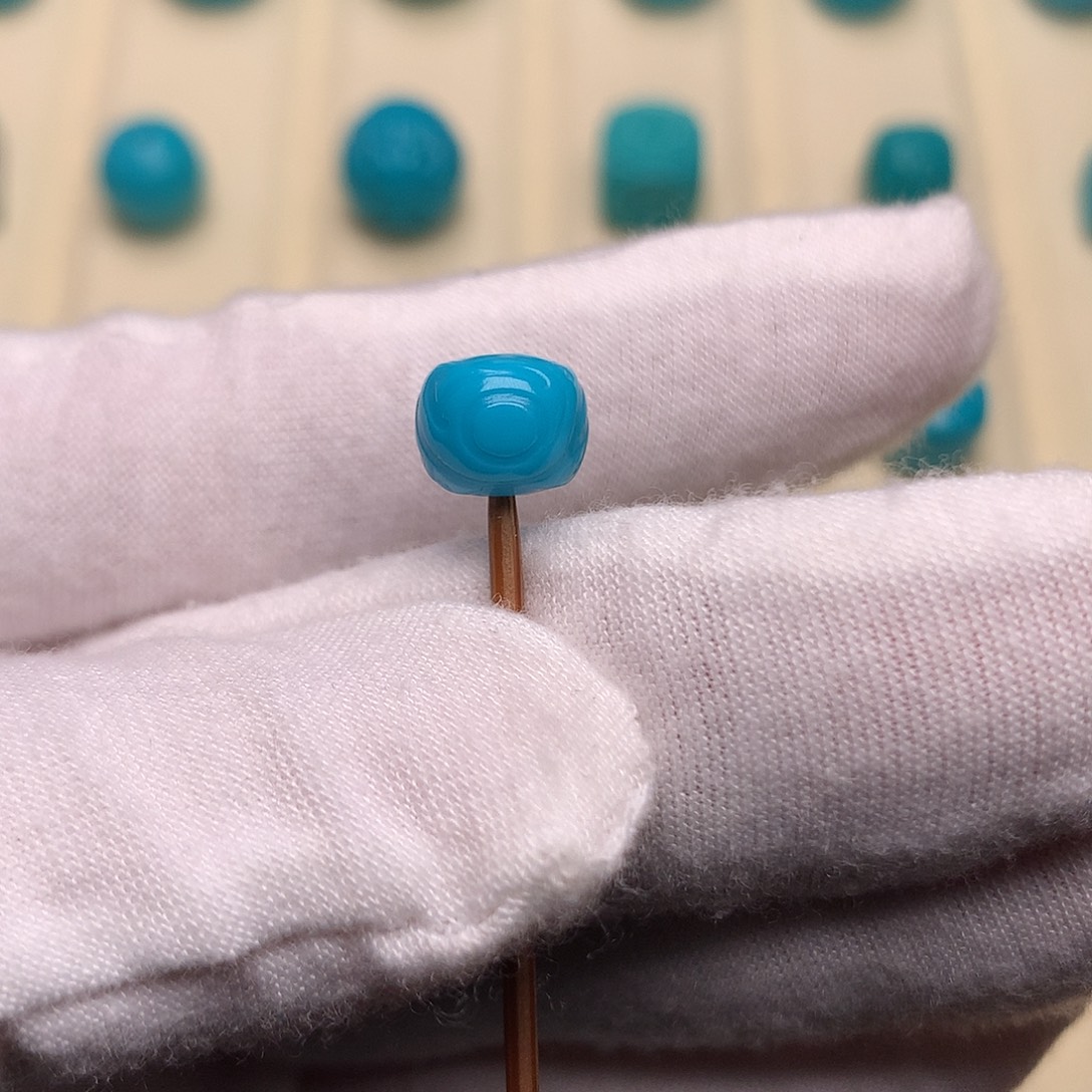 绿松石未镶嵌绿松石博古8.7