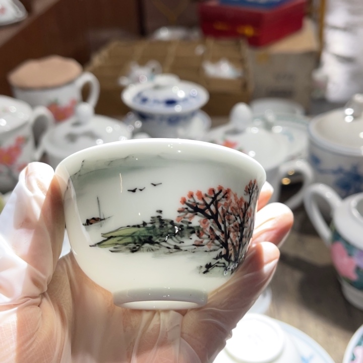 醴陵高温瓷器釉下80毫升