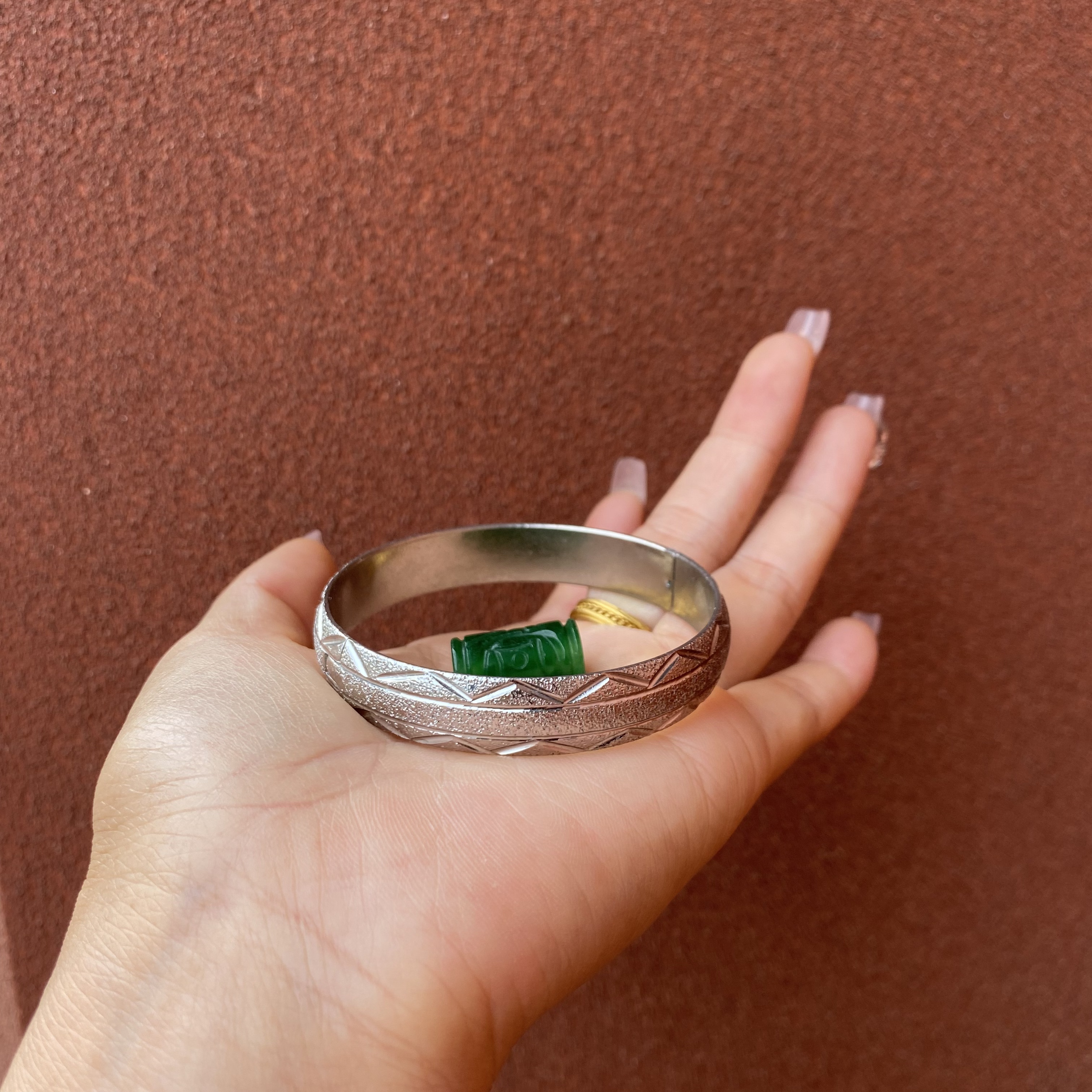 286-精工磨砂手镯