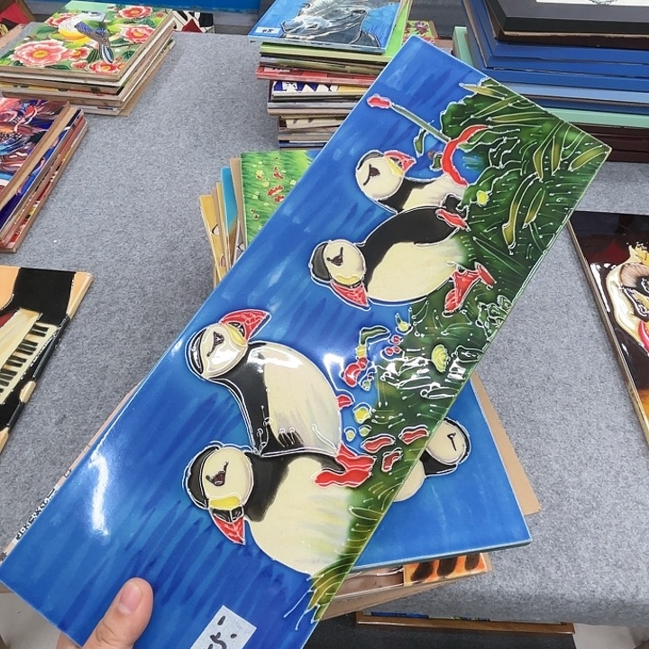 陶瓷板画15/40微瑕