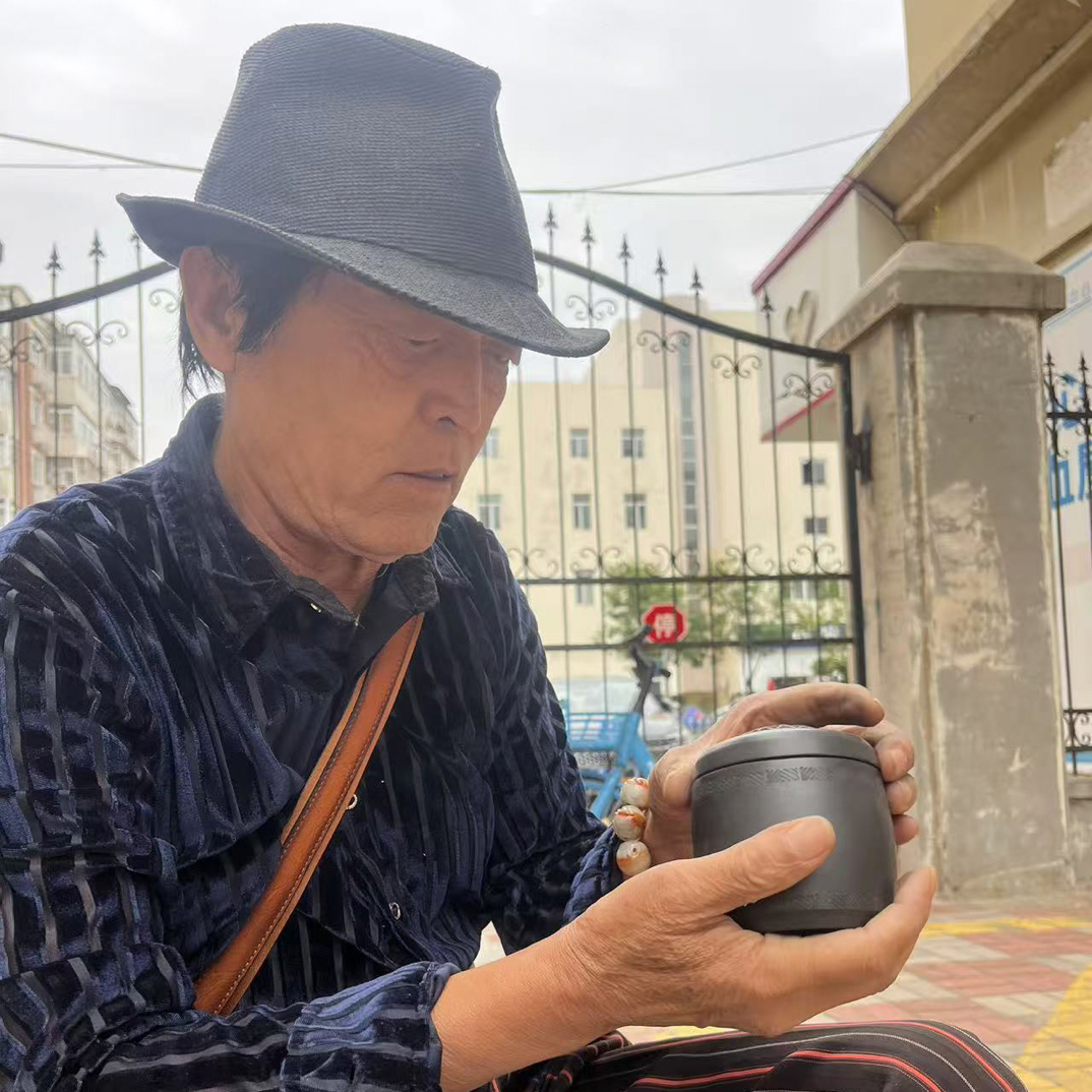 TIGER·王义腰鼓型泥罐（鸣虫用具）