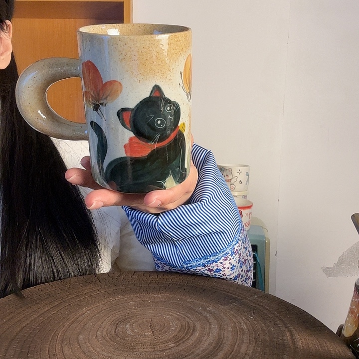 自***卷手捏手绘景德镇陶瓷