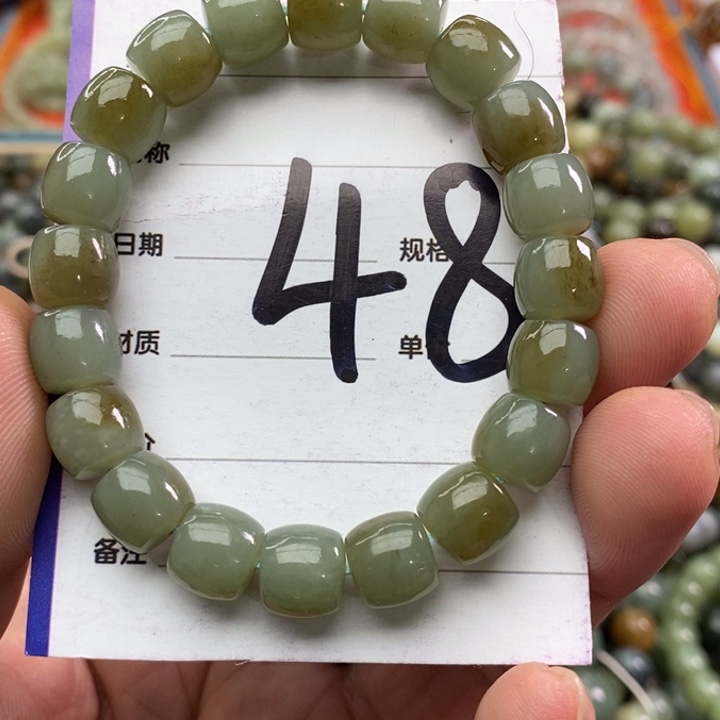 和田玉手链未镶嵌