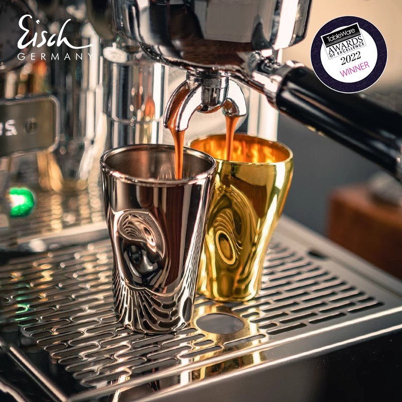 EISCH/艾奢德国进口咖啡杯金色高档奢华套装节日送礼品美式复古