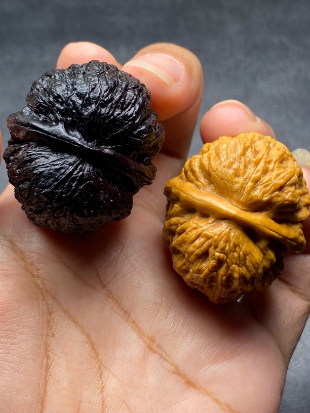 云南铁核桃 阴阳对 狮子绣球38-39发货图片同款一对 非一物一图