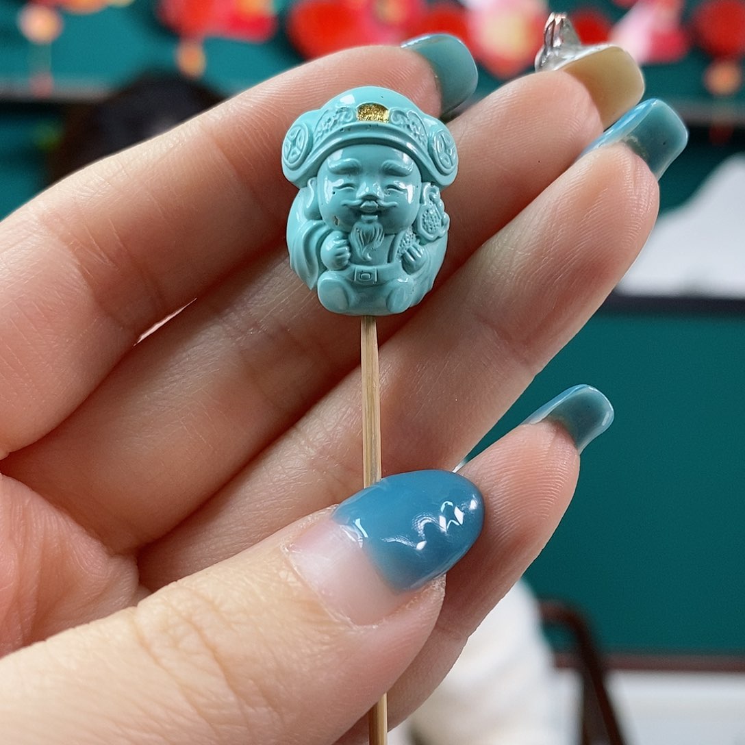 绿松石珠宝奇石未镶嵌