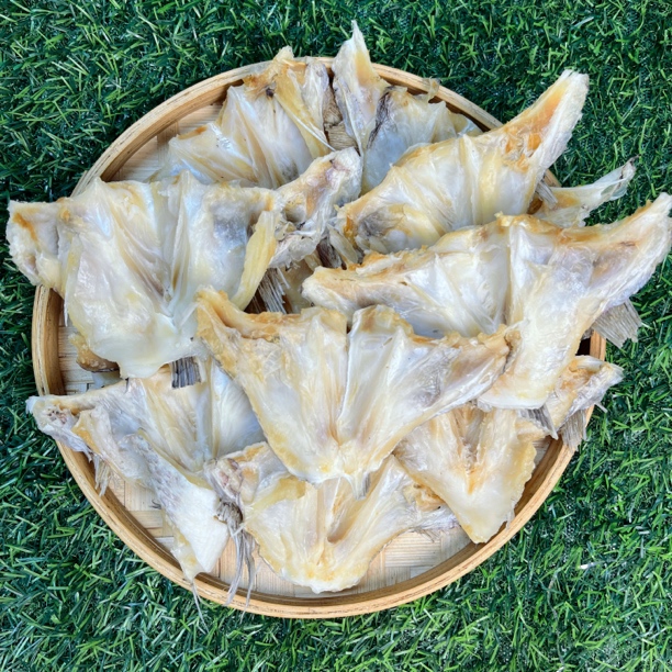 野生黑鲷鱼下巴肉干 自然生晒 无添加无漂白 海味干货特产