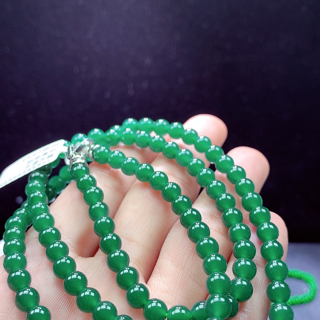 翡翠手链未镶嵌项链