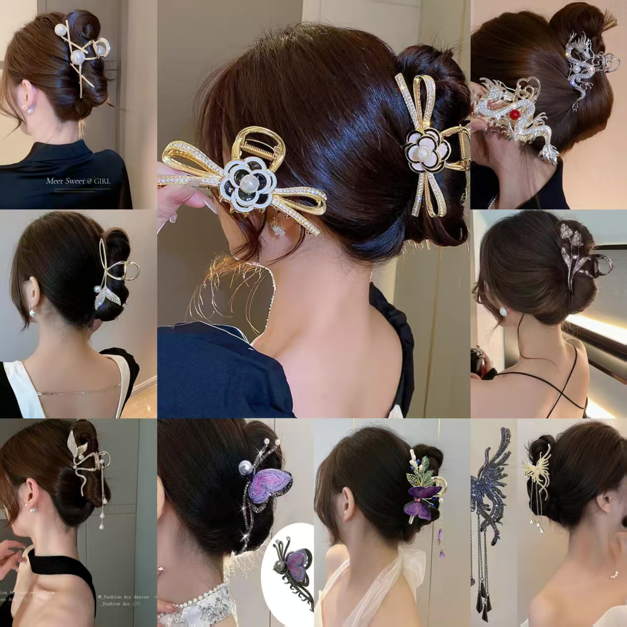 801-1000号合金发饰 以直播间给出对应的编号下单