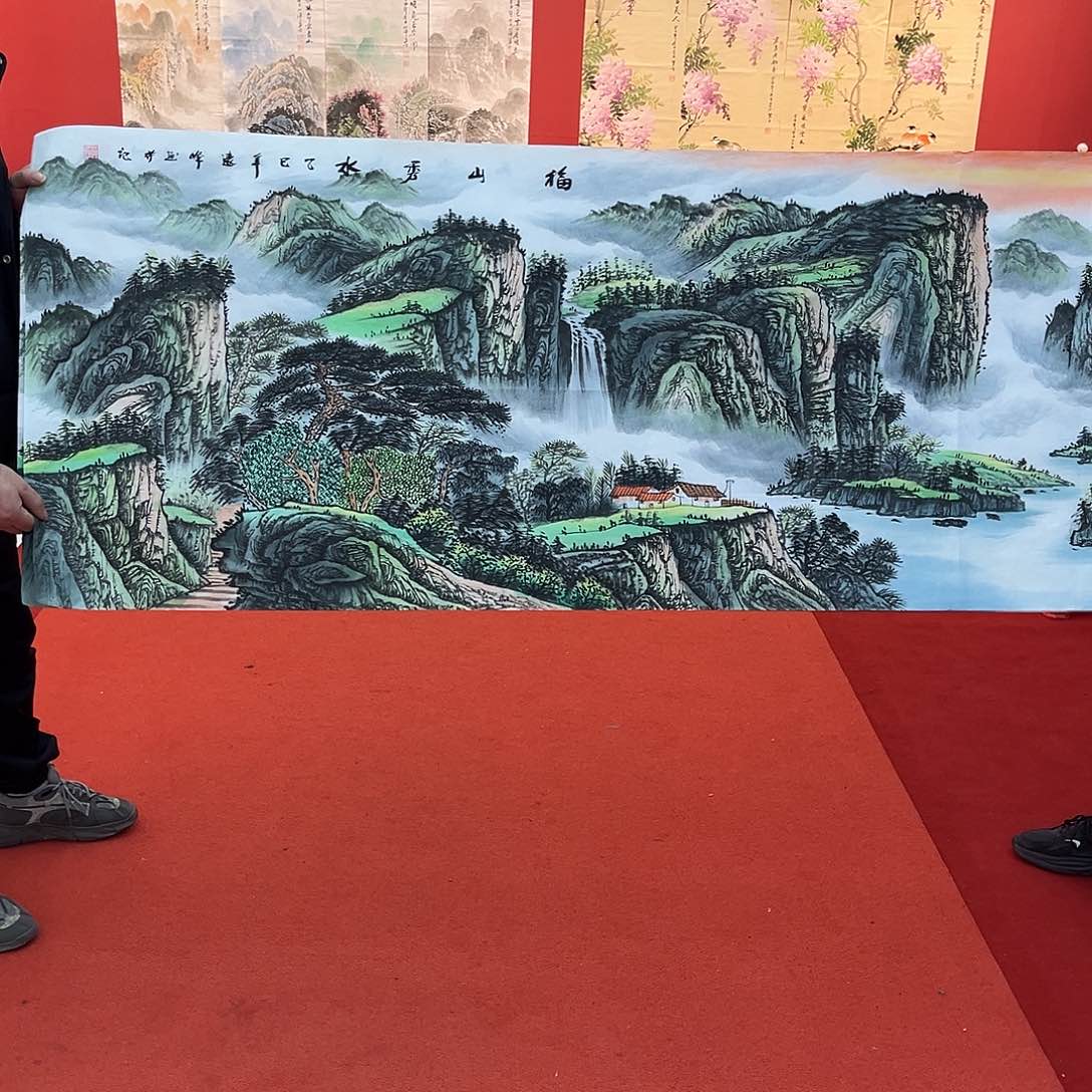 国画手绘国画作品