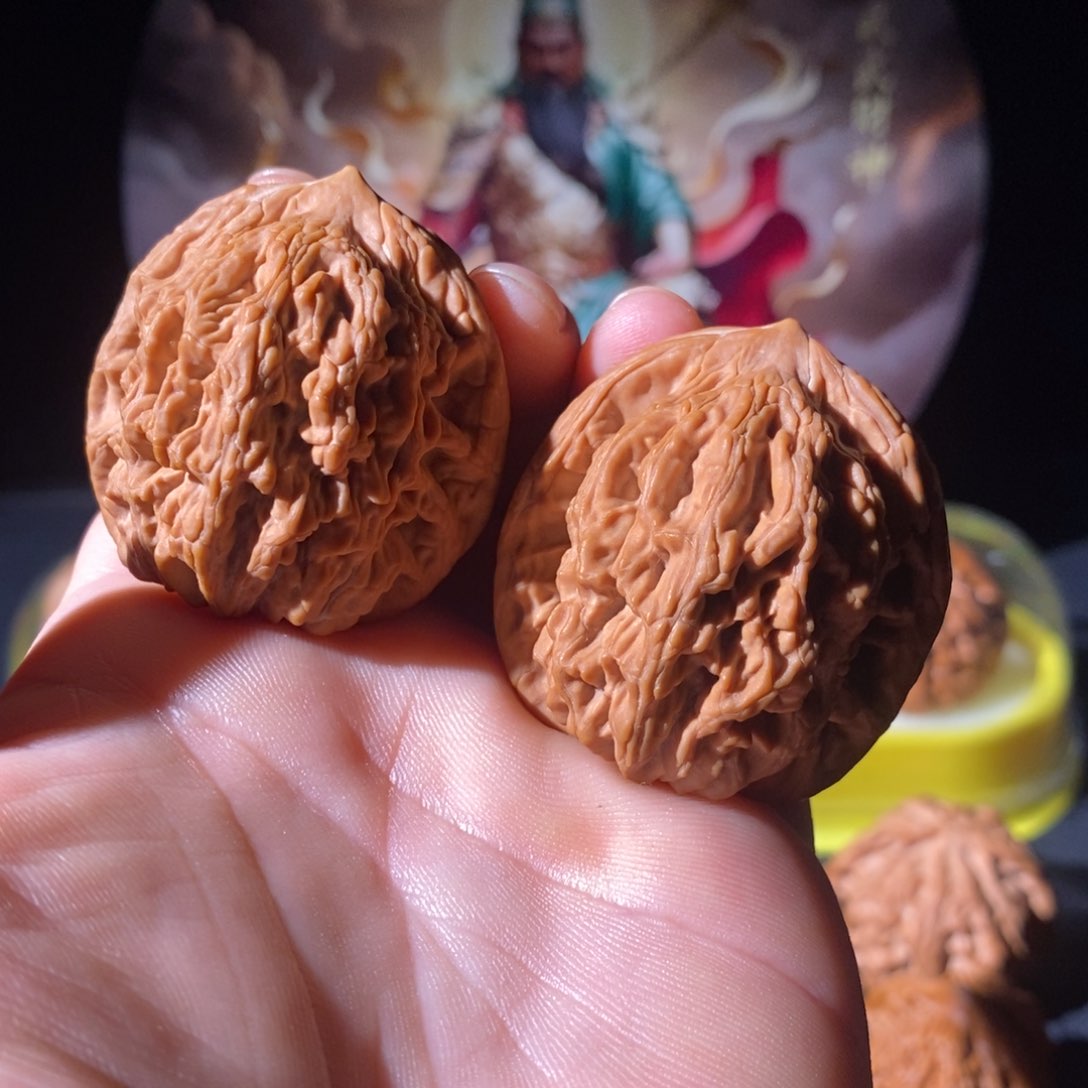 吊坠文玩核桃39全品麦虎