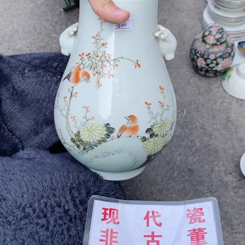 【闪购商品】瓷片独**江景德镇现代工艺品