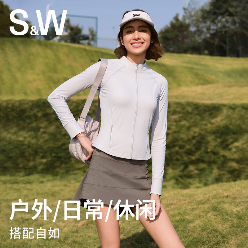 SW速惟冰感原纱高弹冰丝防晒修身防晒外套防晒专业防晒服 1270 Z1