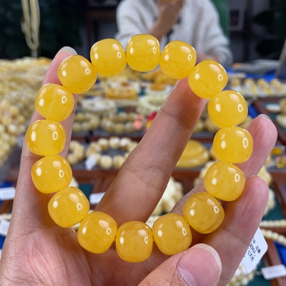 琥珀手链未镶嵌14同料老型25.68