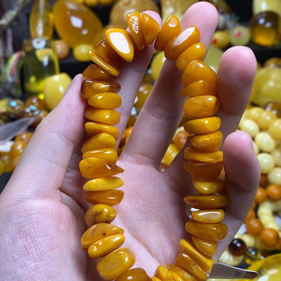 琥珀未镶嵌珠宝奇石