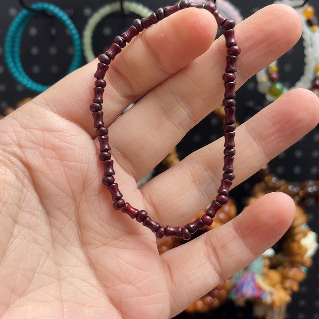 菩提根/象牙果吊坠血檀单圈