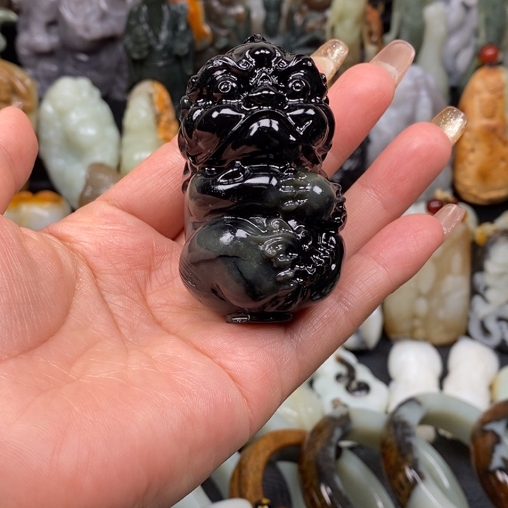 和田玉挂件未镶嵌