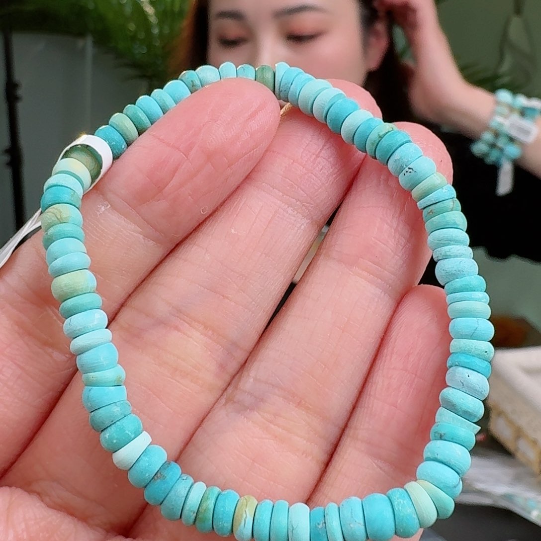 绿松石珠宝奇石未镶嵌