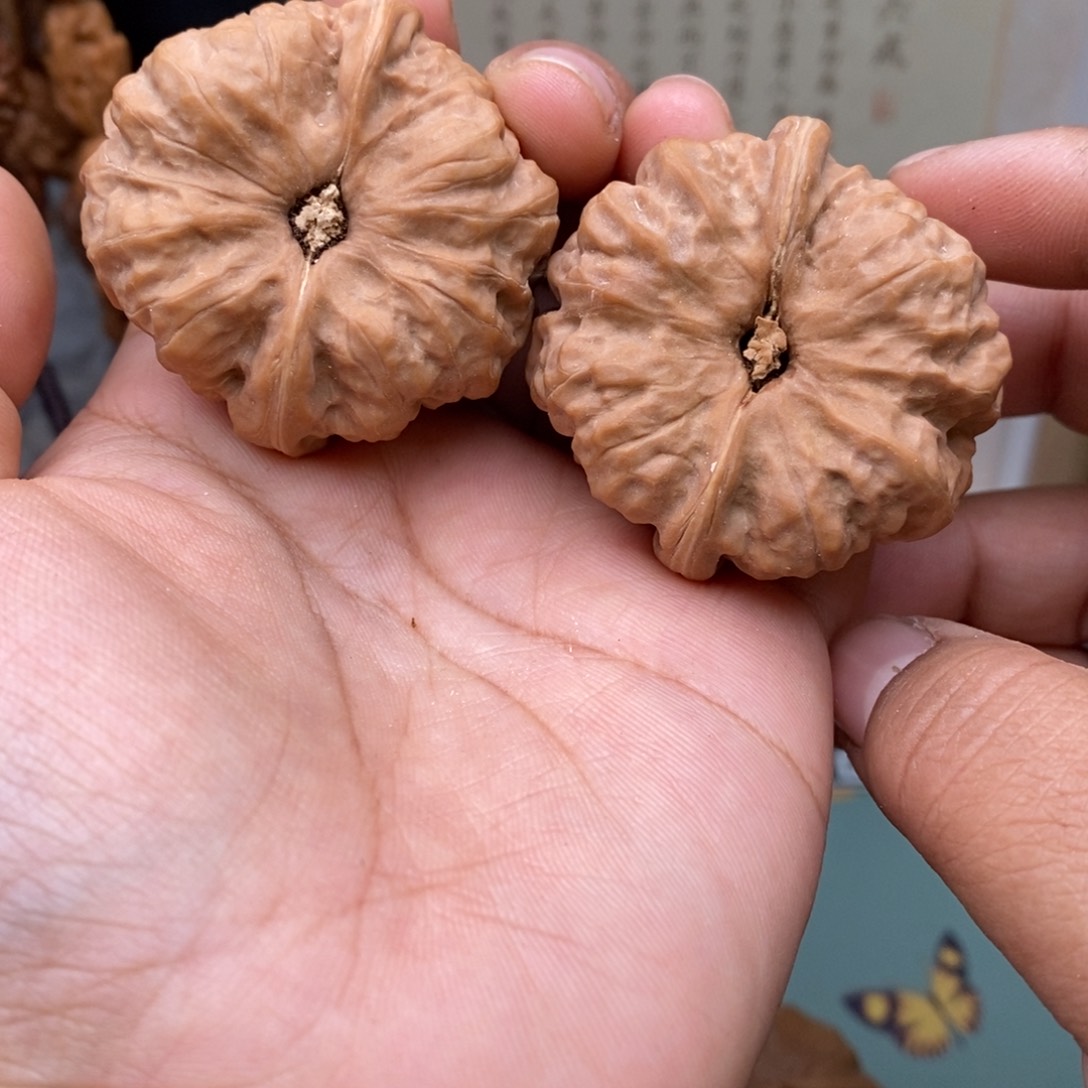 文玩核桃把件41蛤蟆头380