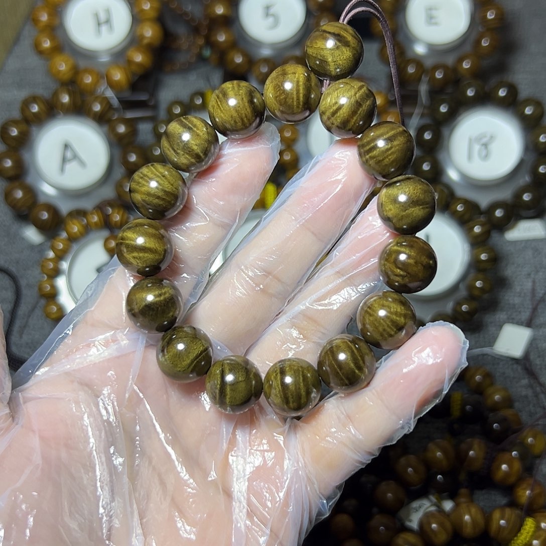 当***天阴沉木手串/手链阴沉1.5