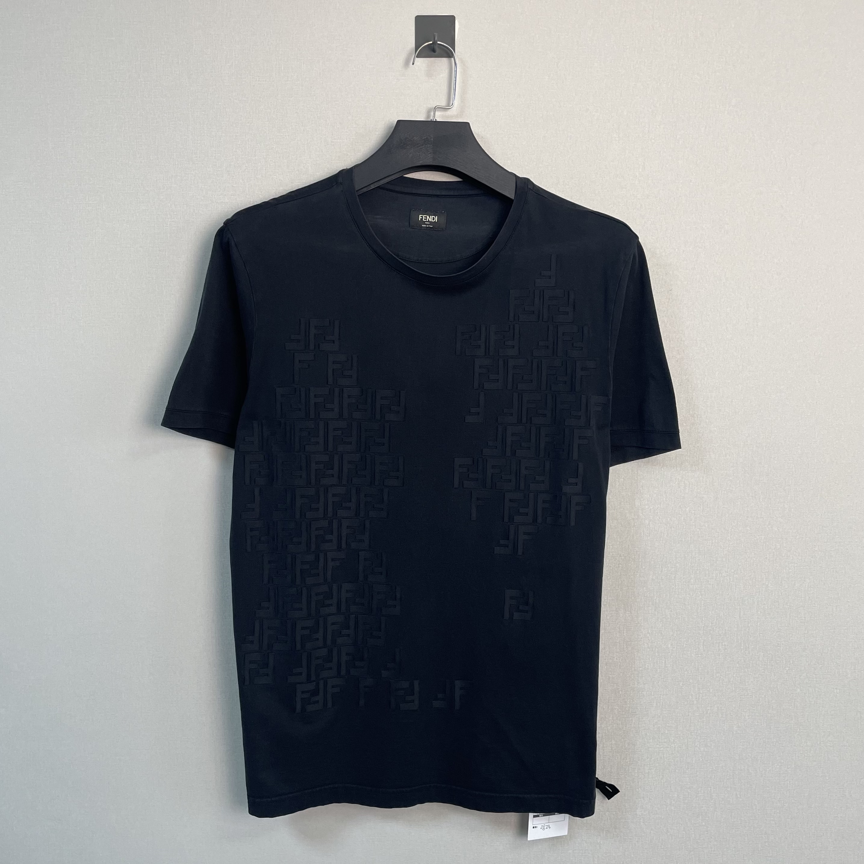 99新 FENDI/芬迪 双F满印短袖/XXL码/价8400