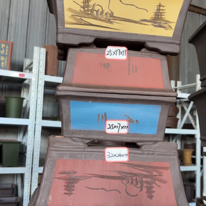 紫砂花盆              100-5