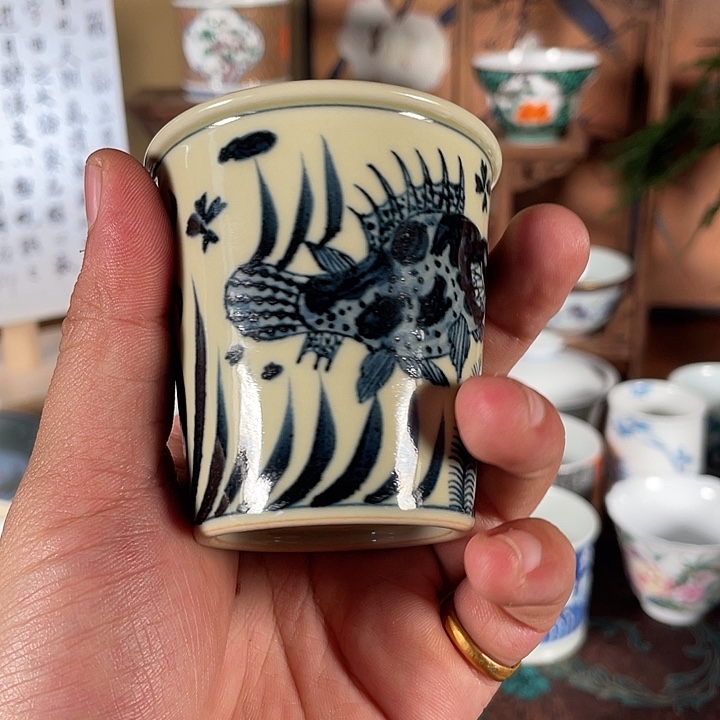 摆件瓷景德镇陶瓷老陶