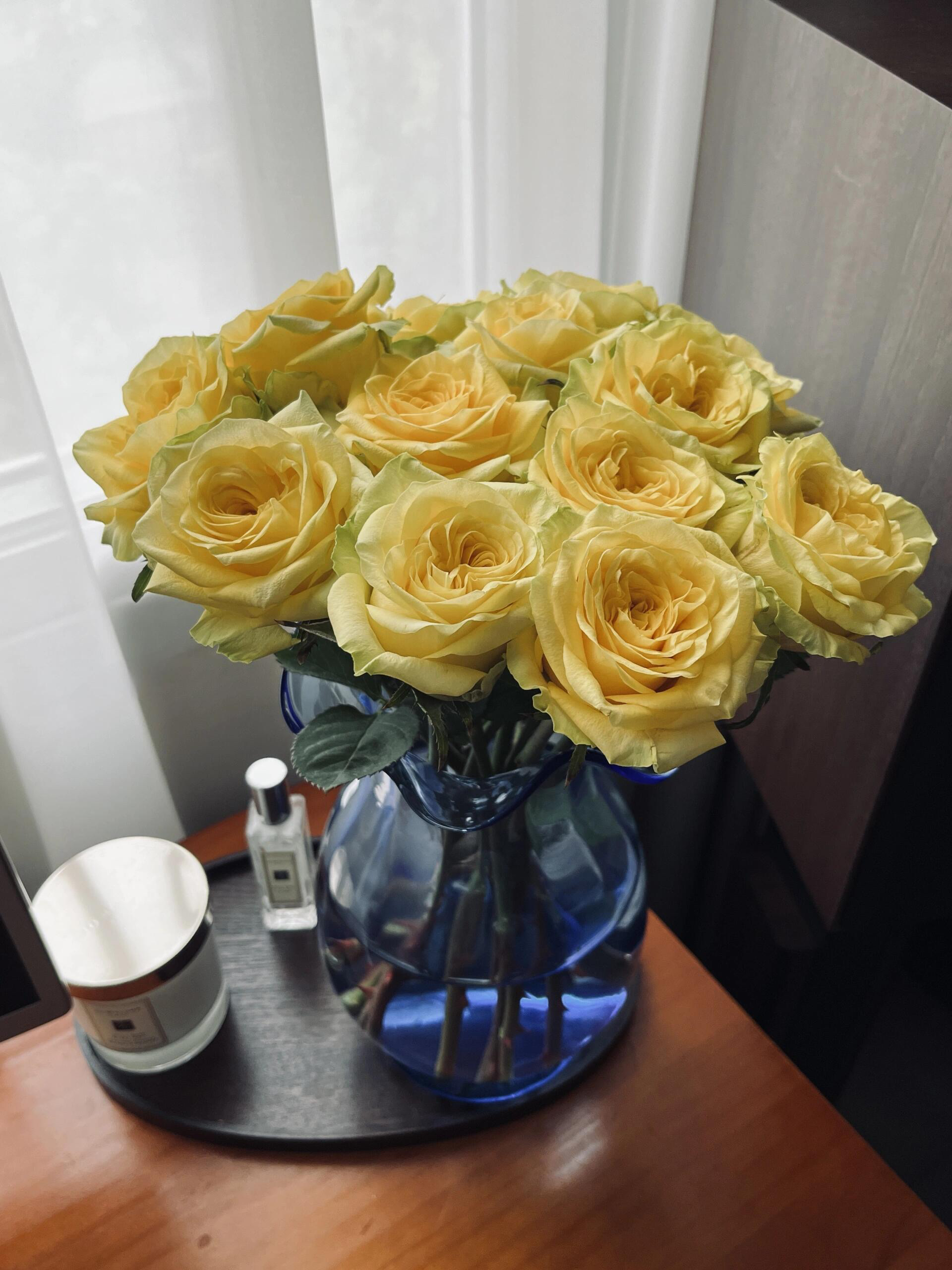 月光漫步黄色玫瑰鲜切花云南品牌基地严选直发顺丰包邮