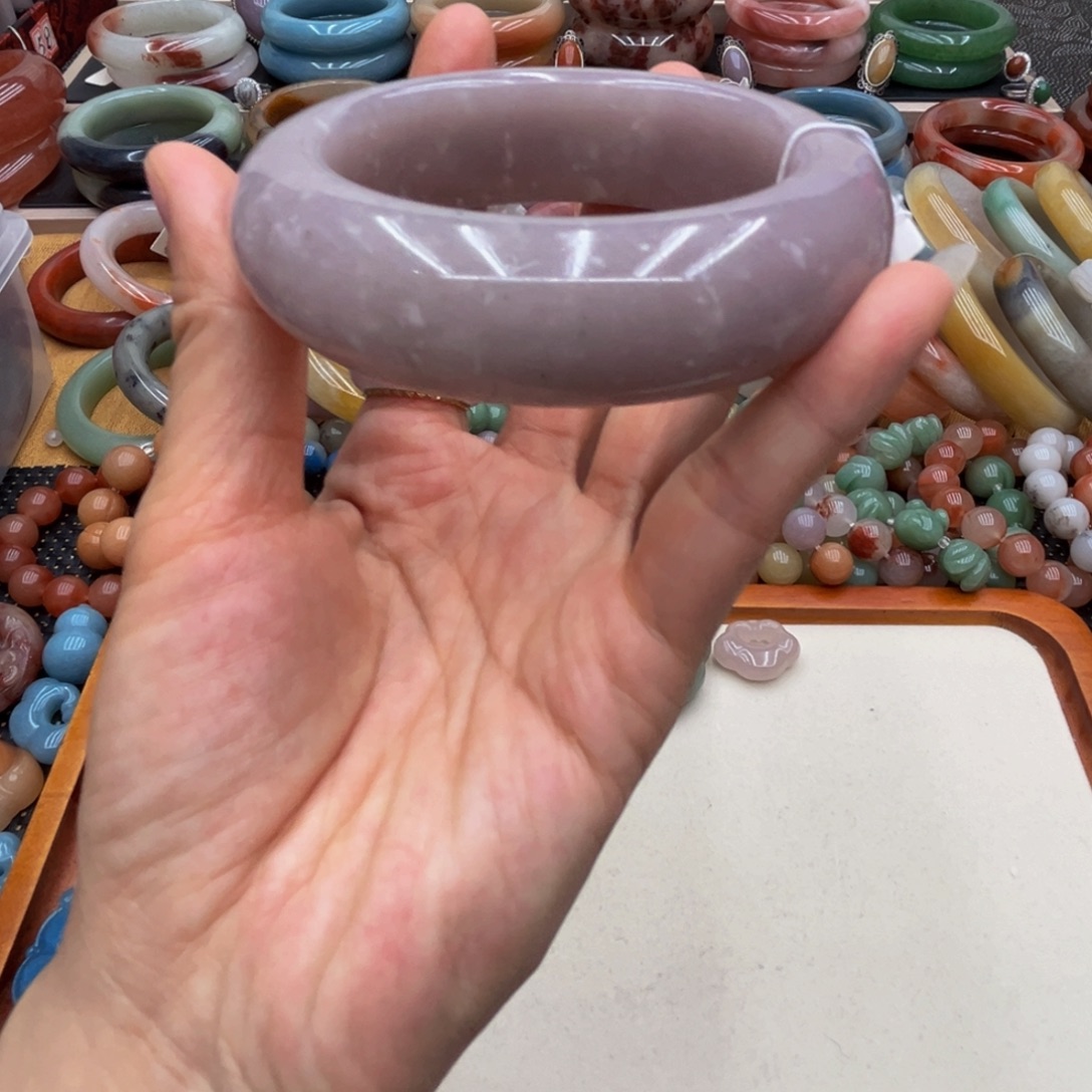 石英质玉未镶嵌圈口60