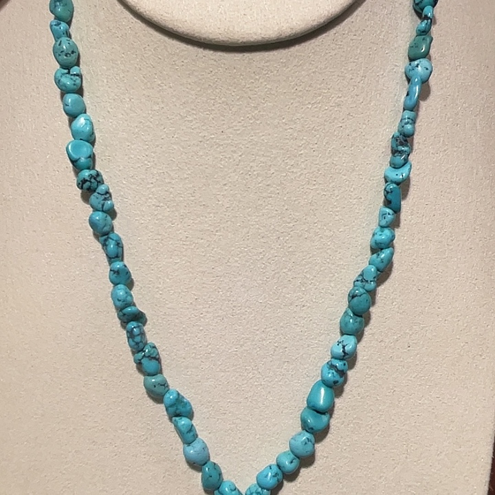 绿松石未镶嵌随型长链