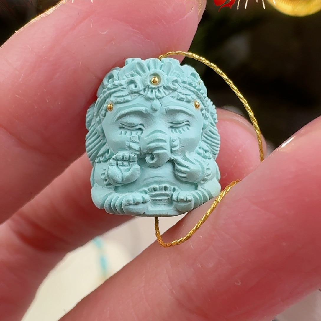 绿松石珠宝奇石未镶嵌