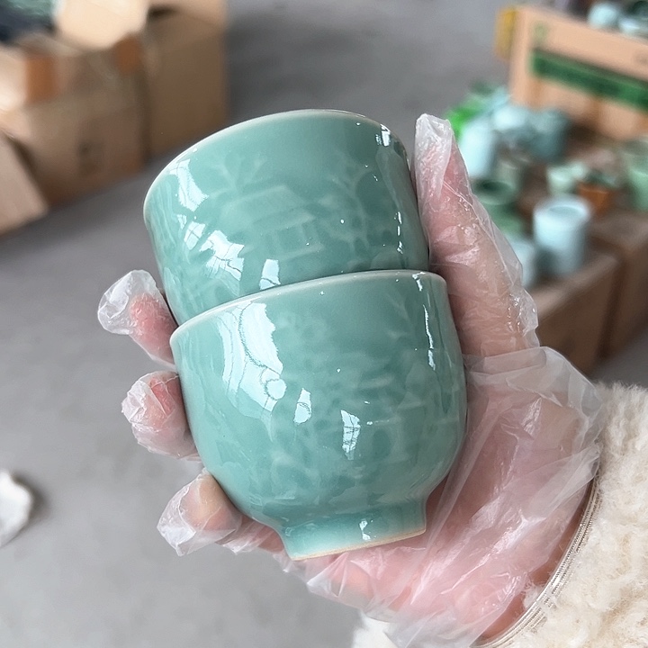 小米茶器龙泉青瓷